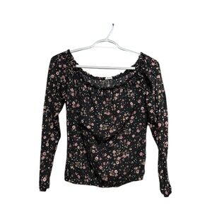 Ardene womens off the shoulder top size large!